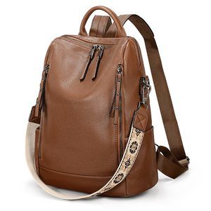 PU Leather Backpack Purse for Women Fashion Multipurpose Design Handbag🌸